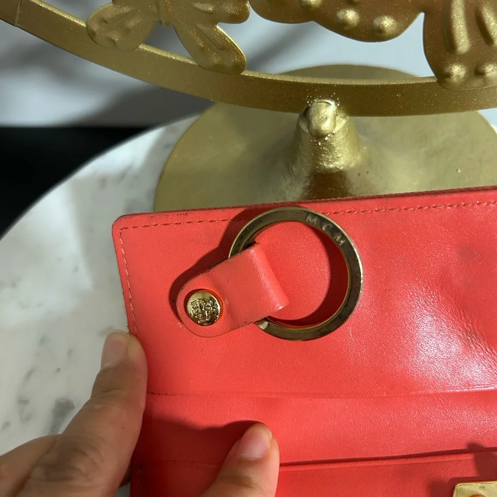 MCM Multicolor Wallet with Gold Accents - Picture 7 of 9